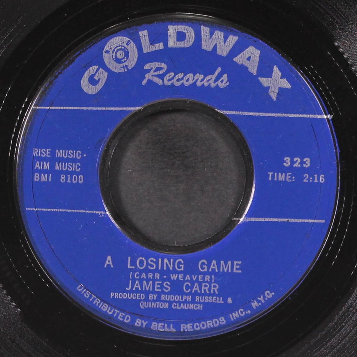a losing game / let it happen by JAMES CARR