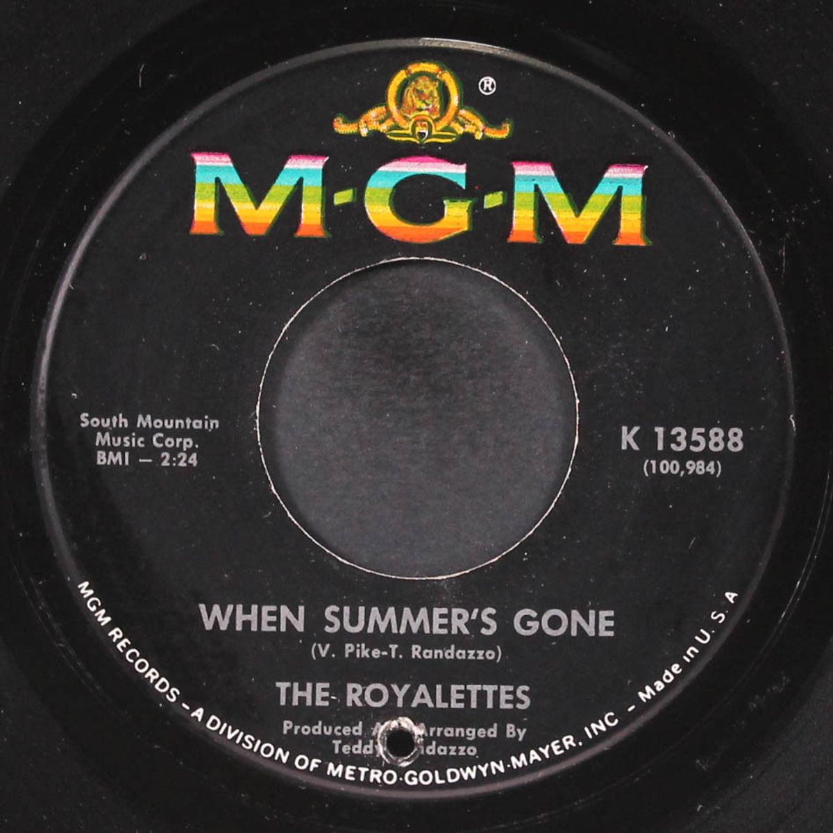 when summer's gone / love without an end by ROYALETTES