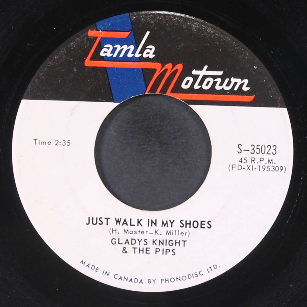 just walk in my shoes / stepping closer to your heart by GLADYS KNIGHT & PIPS