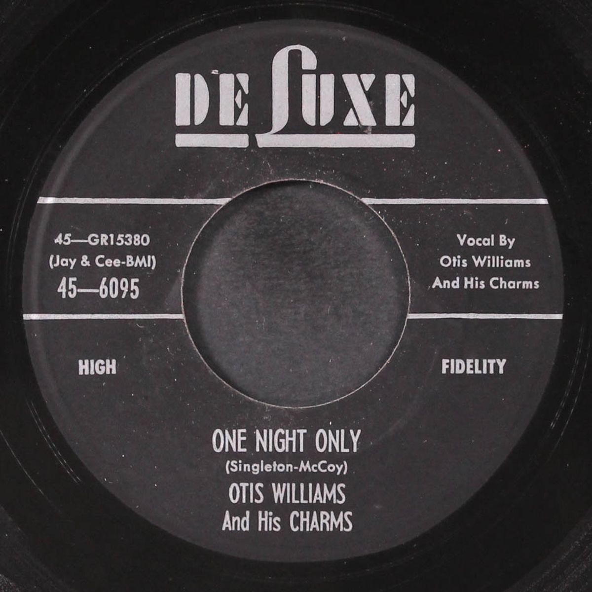 one night only / it's all over by OTIS WILLIAMS & CHARMS