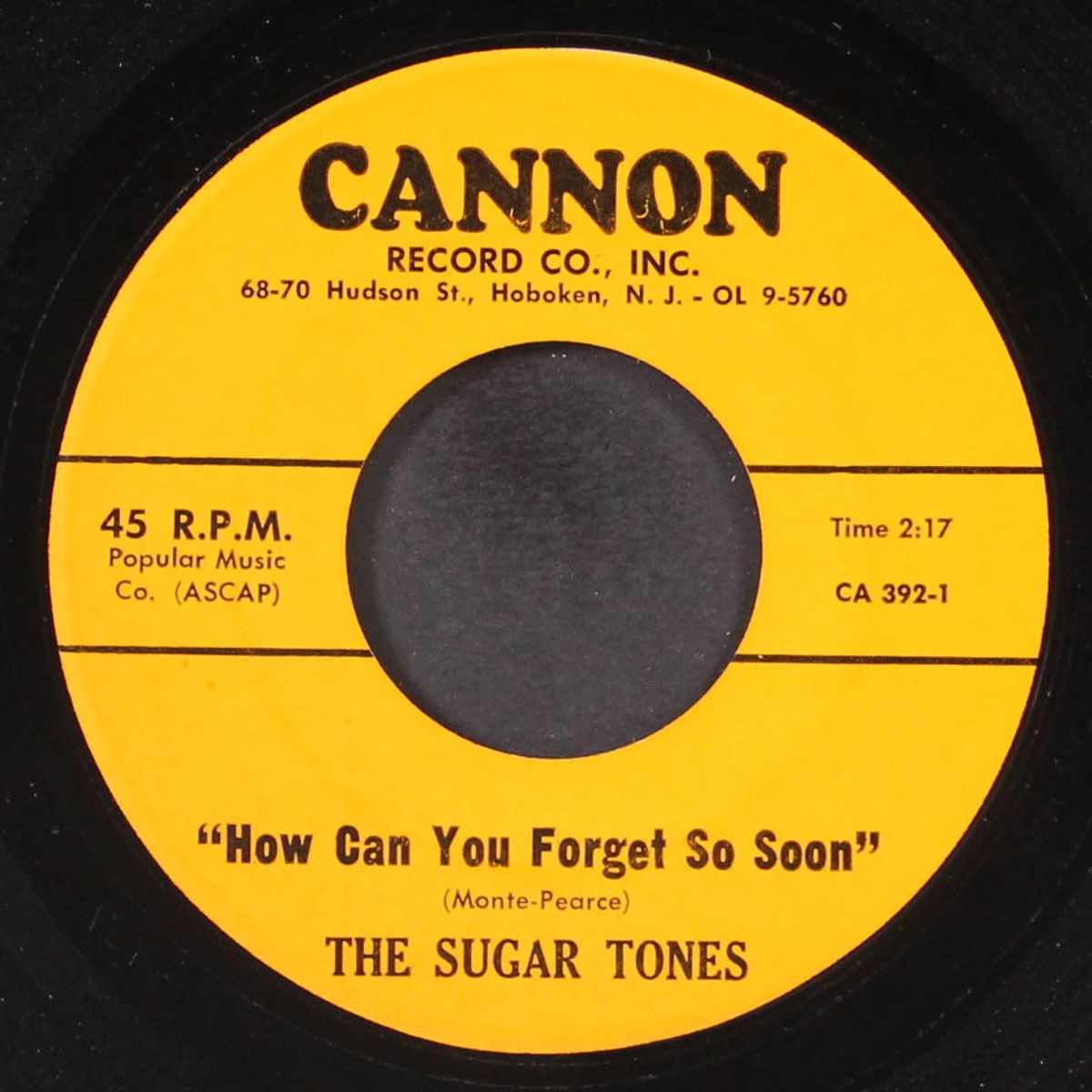 baby / how can you forget so soon by SUGAR TONES