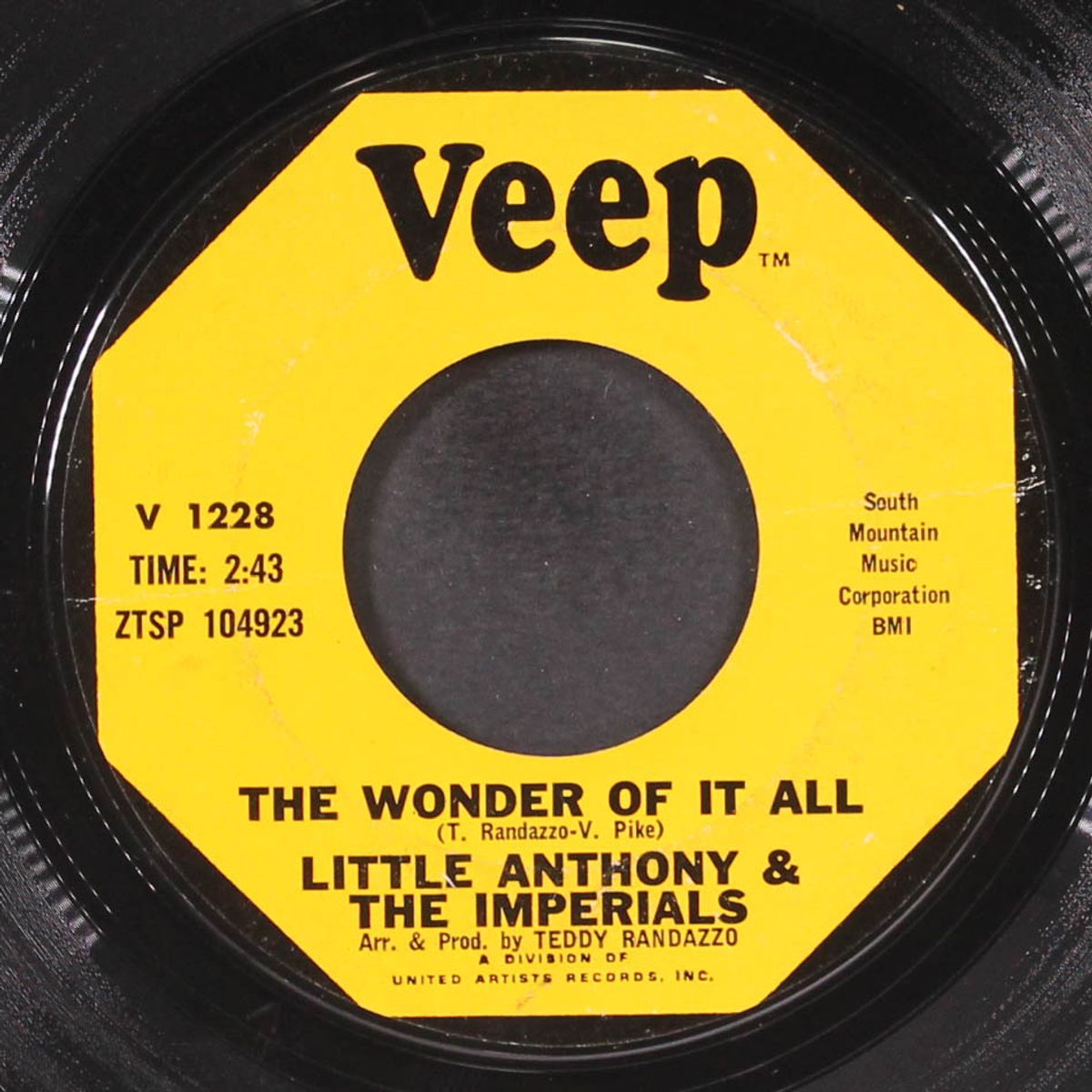 better use your head / the wonder of it all by LITTLE ANTHONY & IMPERIALS