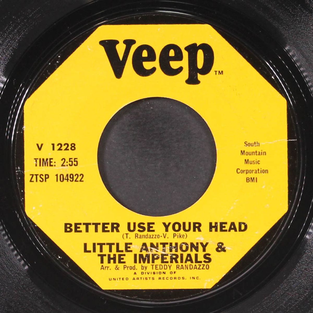 better use your head / the wonder of it all by LITTLE ANTHONY & IMPERIALS