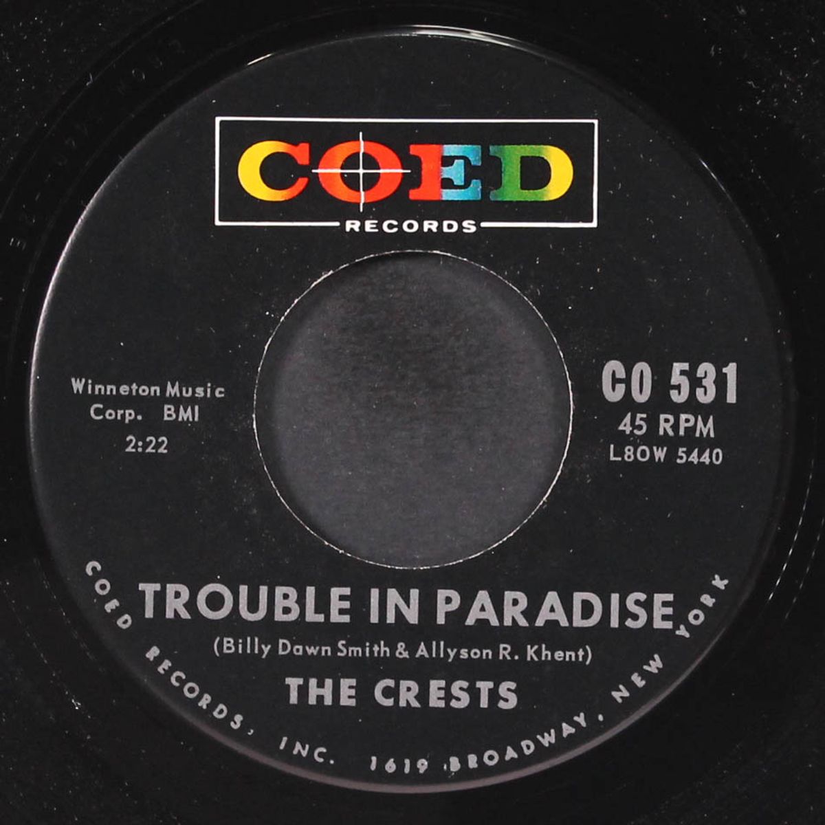 trouble in paradise / always you by CRESTS