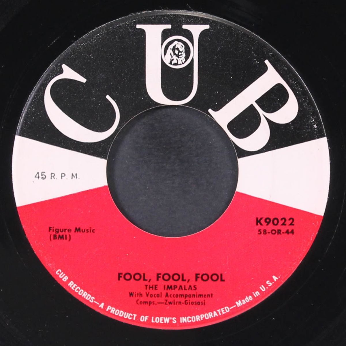 i ran all the way home / fool, fool, fool by IMPALAS