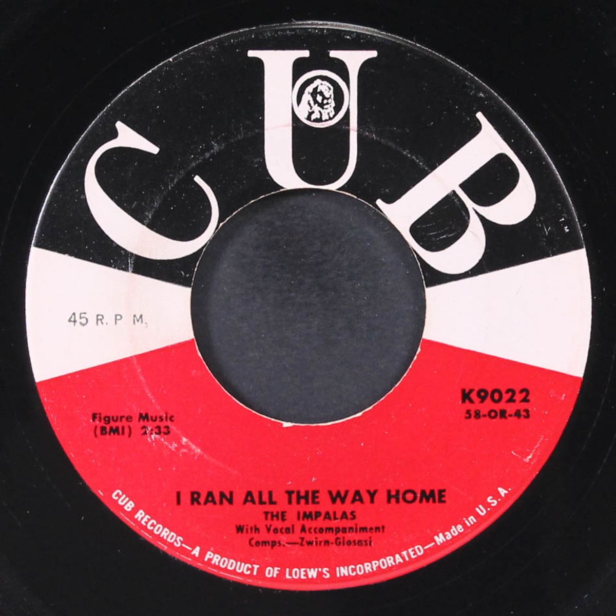 i ran all the way home / fool, fool, fool by IMPALAS