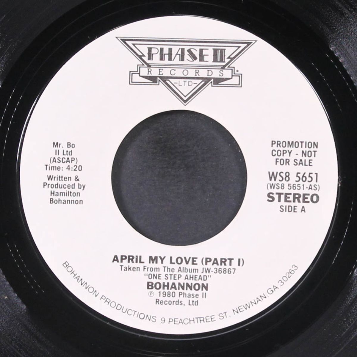 april my love / dance dance dance all night by BOHANNON