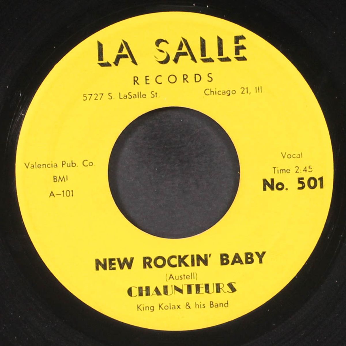 wishin' well / new rockin' baby by CHAUNTEURS
