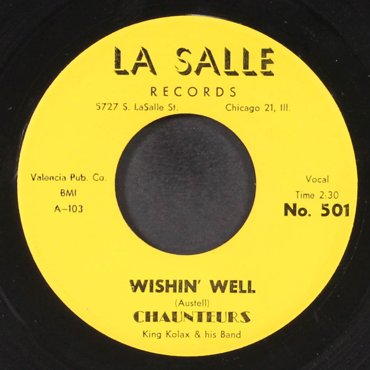 wishin' well / new rockin' baby by CHAUNTEURS