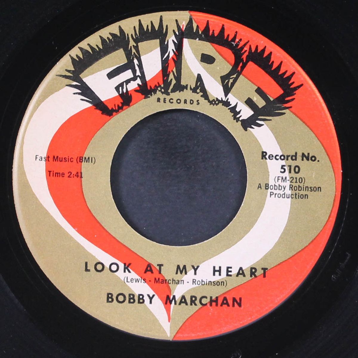 look at my heart / yes, it's written all over your face by BOBBY MARCHAN