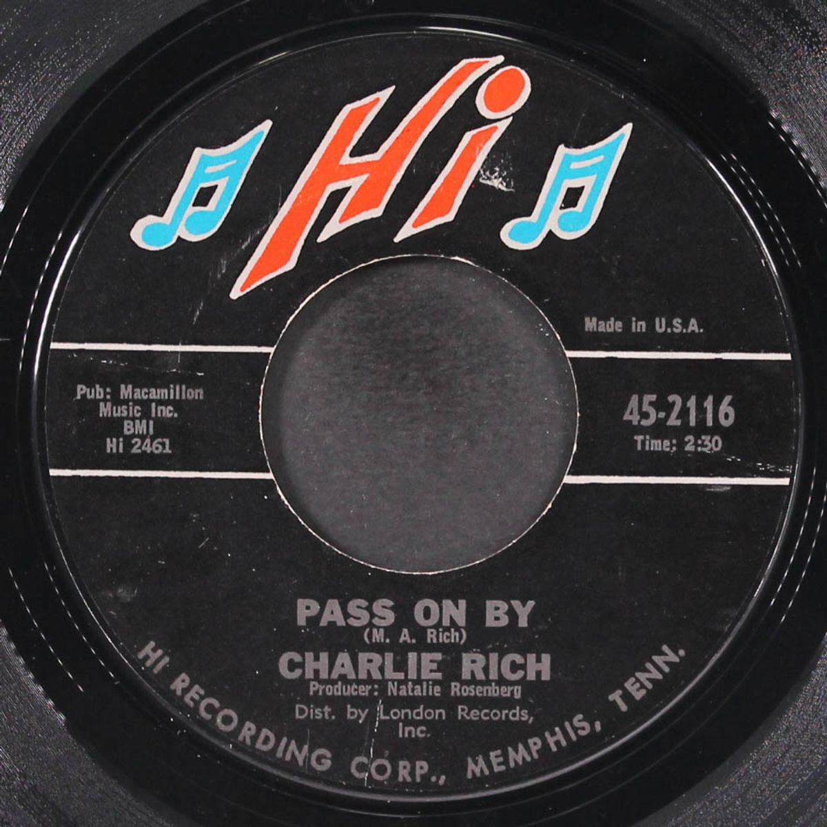 love is after me / pass on by by CHARLIE RICH