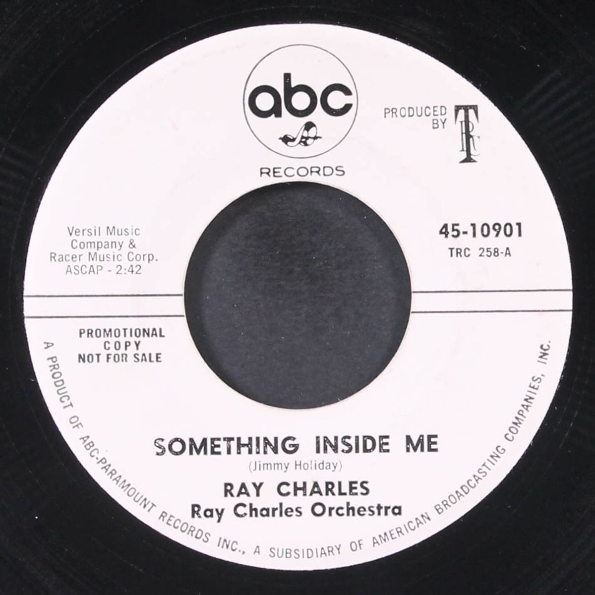 something inside me / i want to talk about you by RAY CHARLES