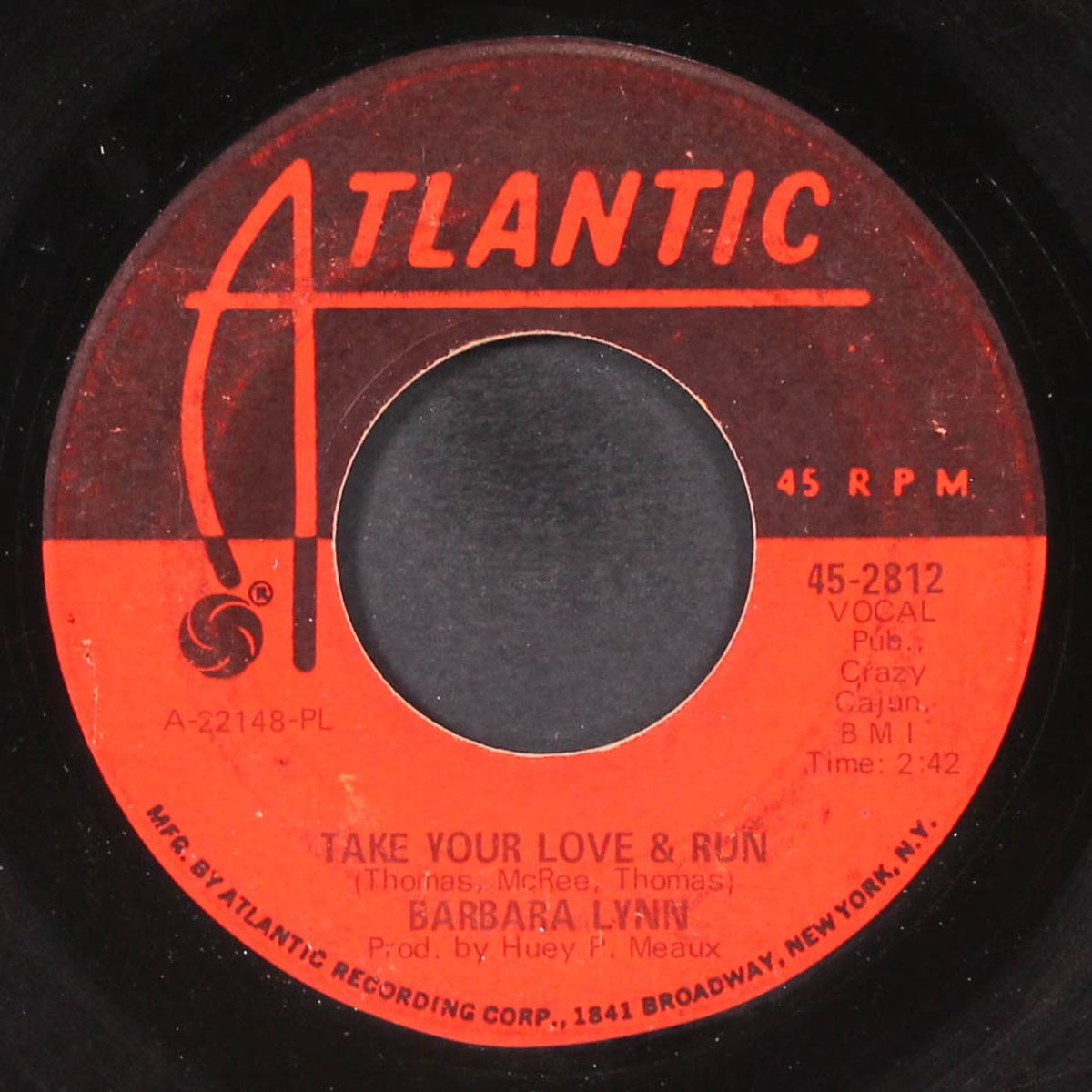 take your love and run / i'll suffer by BARBARA LYNN