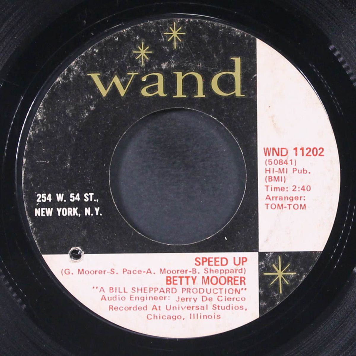 speed up / it's my thing by BETTY MOORER