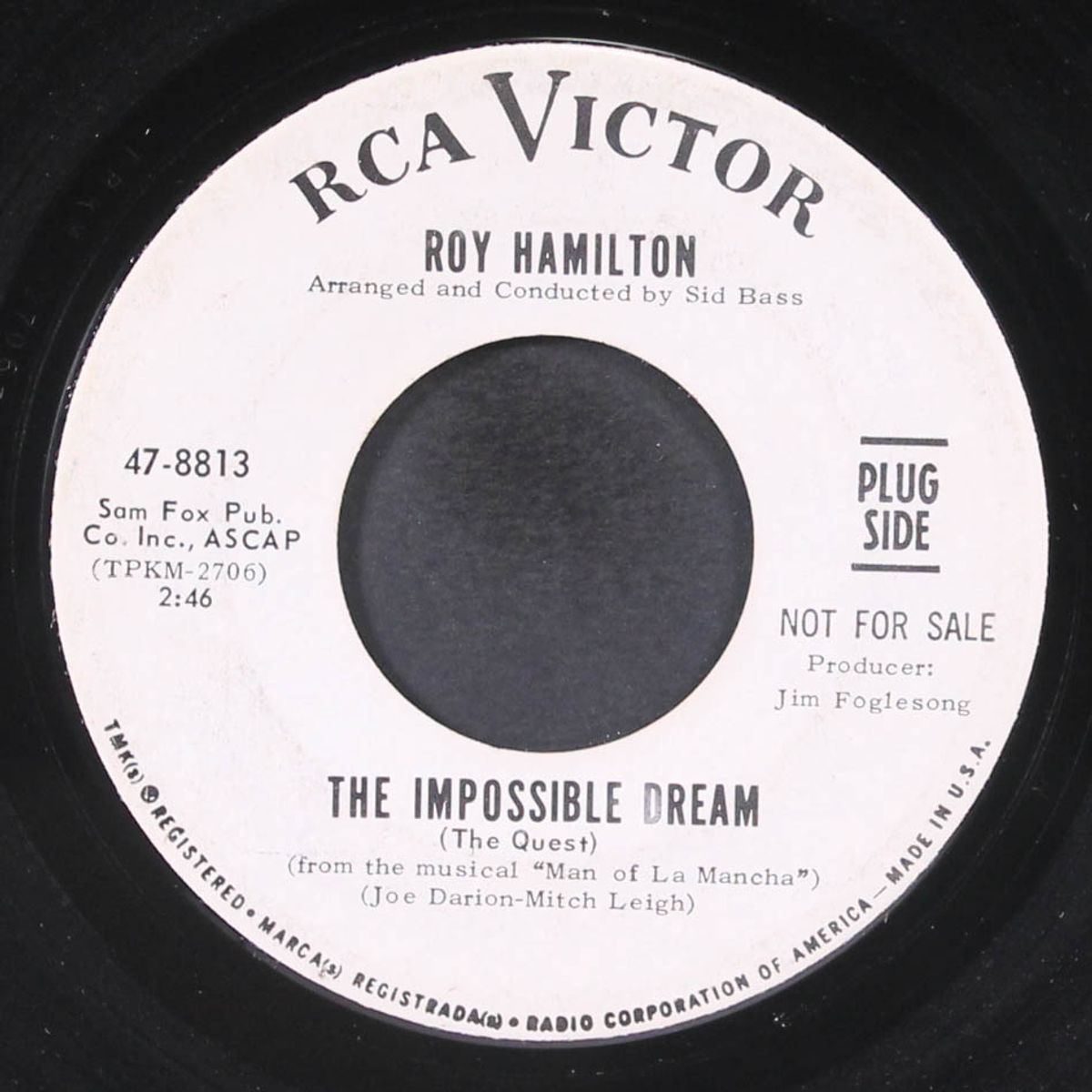 she's got a heart / the impossible dream by ROY HAMILTON