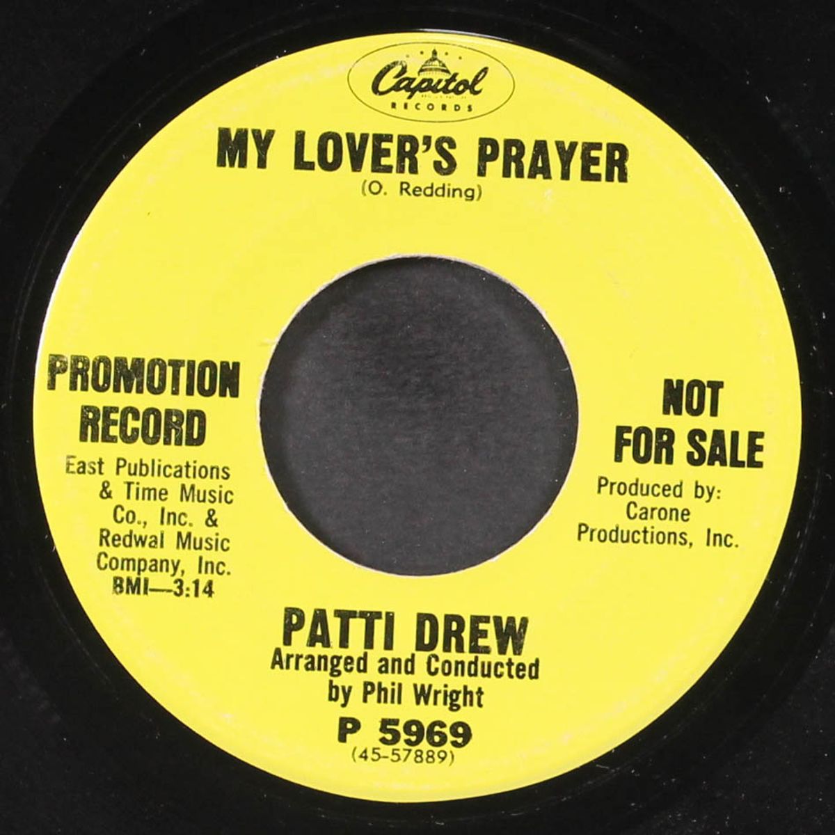 stop and listen / my lover's prayer by PATTI DREW