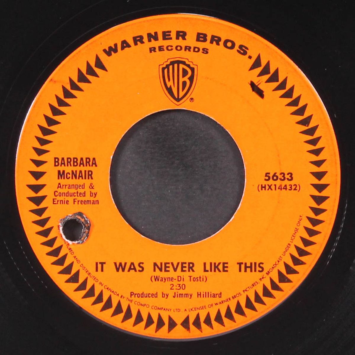 it was never like this / wanted by BARBARA MCNAIR