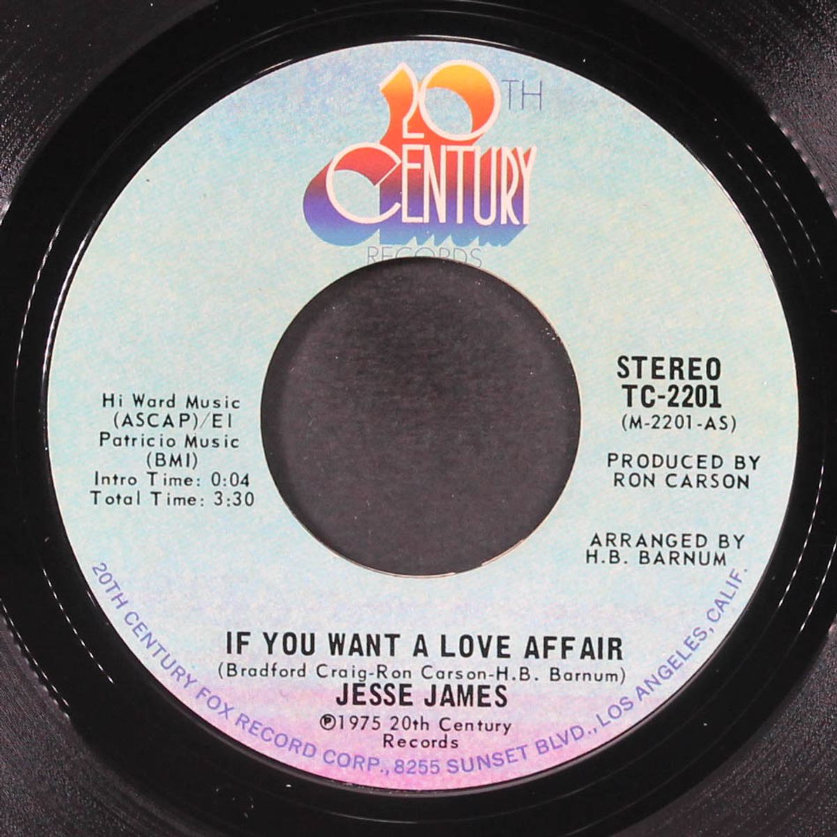 if you want a love affair / i never meant to love her by JESSE JAMES