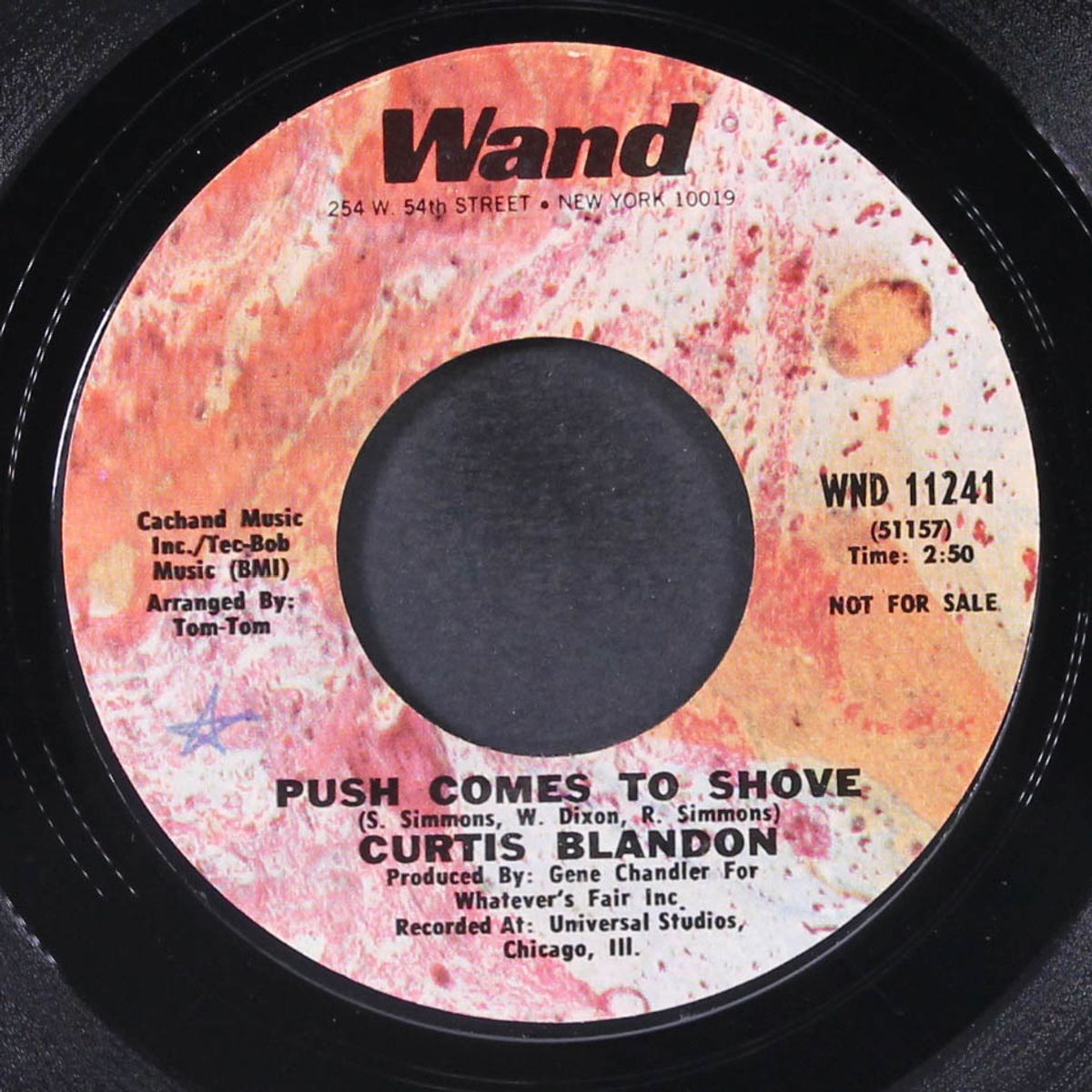 in the long run / push comes to shove by CURTIS BLANDON