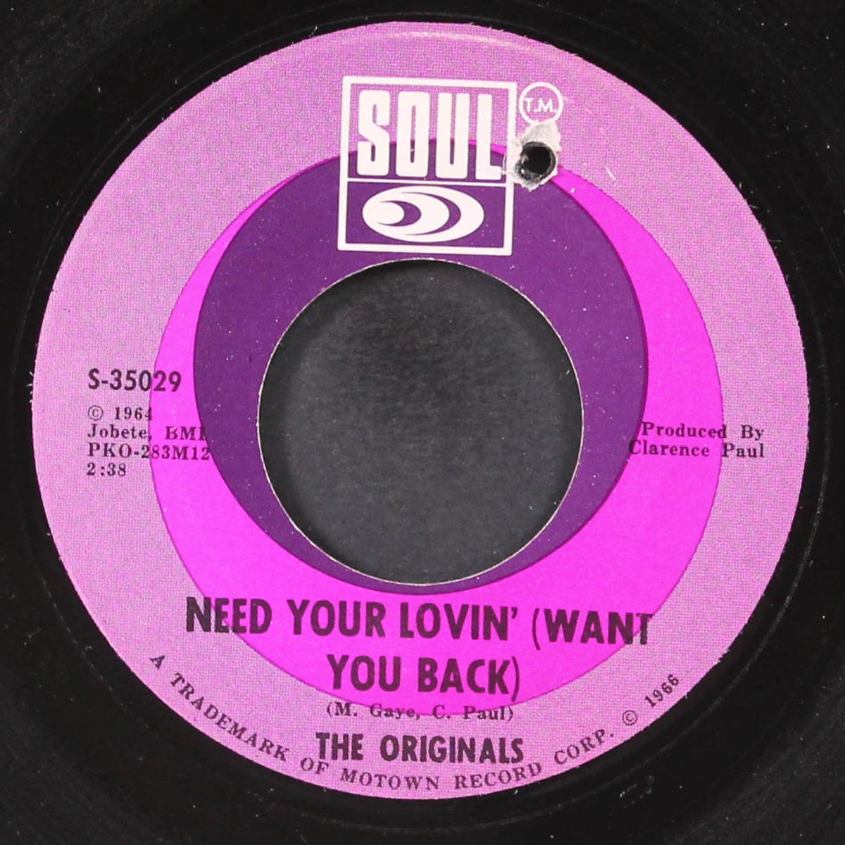 good night irene / need your lovin' by ORIGINALS