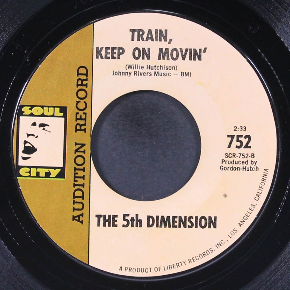 train, keep on movin' / i'll be loving you forever by FIFTH DIMENSION