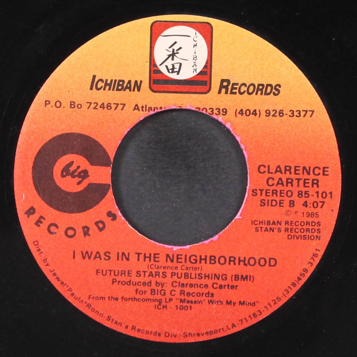 messin' with my mind / i was in the neighborhood by CLARENCE CARTER