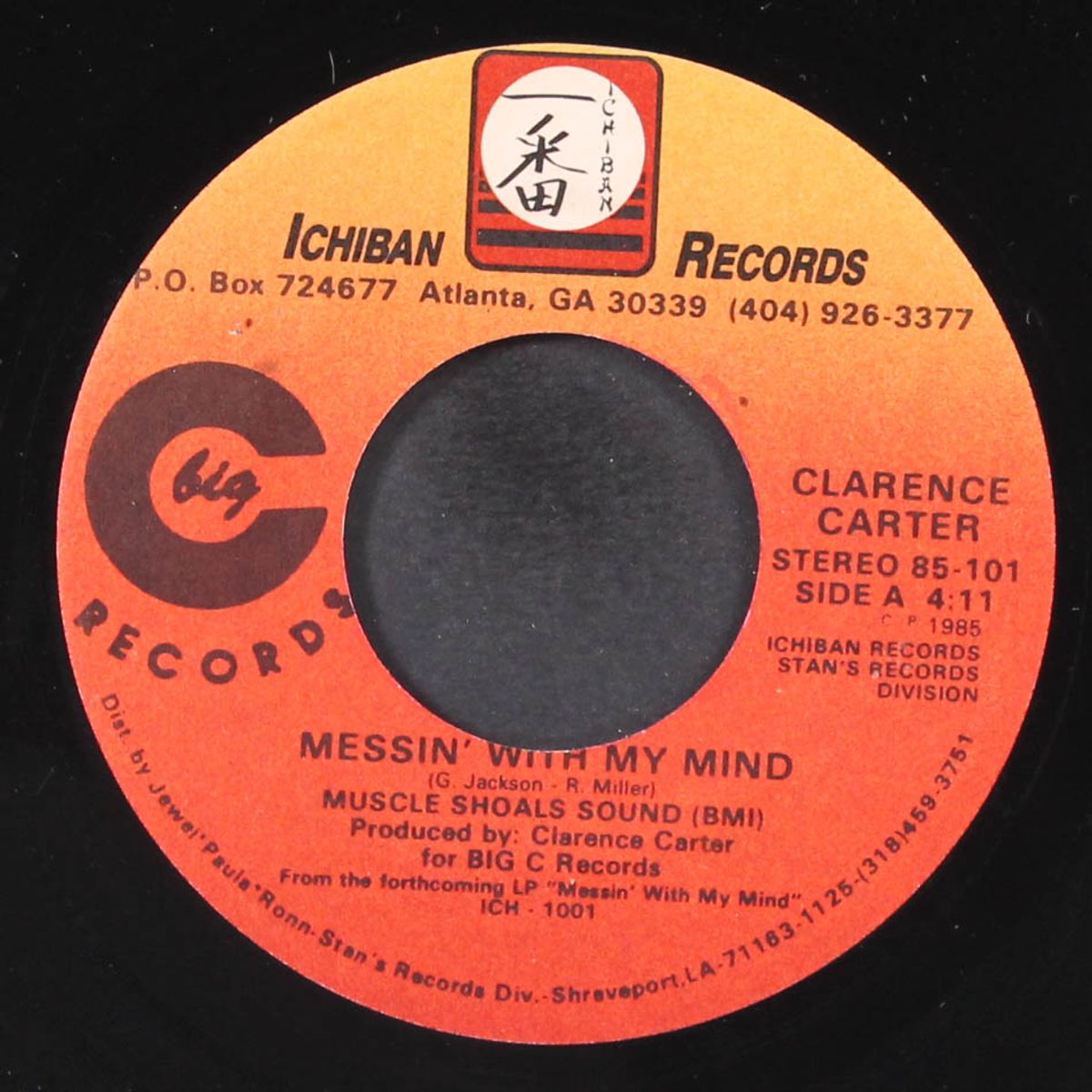 messin' with my mind / i was in the neighborhood by CLARENCE CARTER