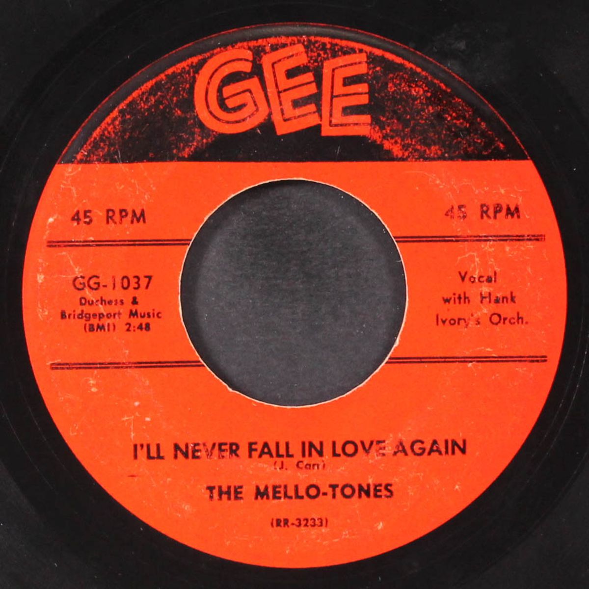rosie lee / i'll never fall in love again by MELLO-TONES