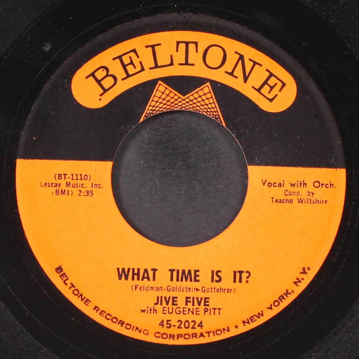 what time is it? / beggin' you please by JIVE FIVE