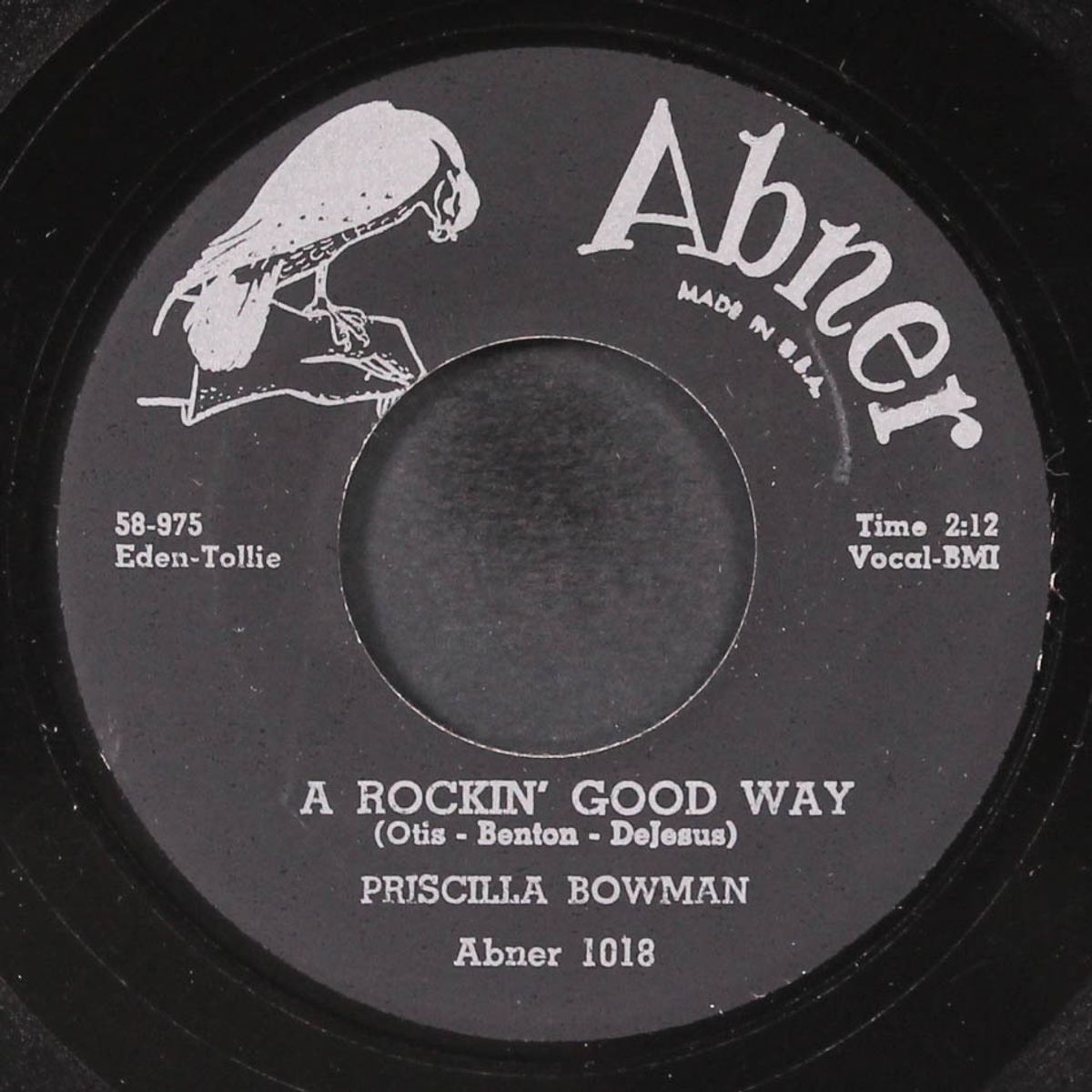 a rockin' good way / i ain't givin' up nothin' by PRISCILLA BOWMAN