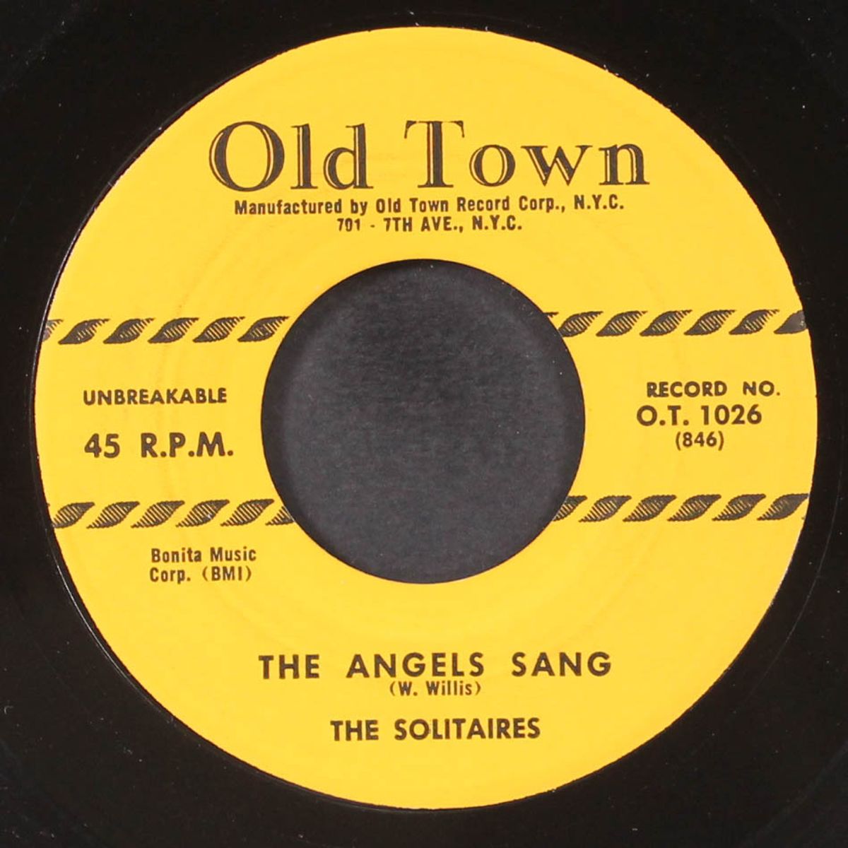 the angels sang / you've sinned by SOLITAIRES