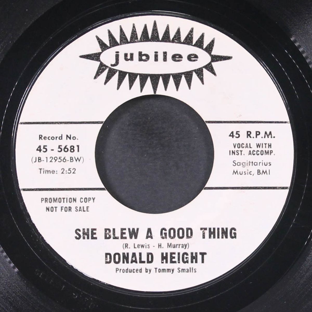 she blew a good thing by DONALD HEIGHT
