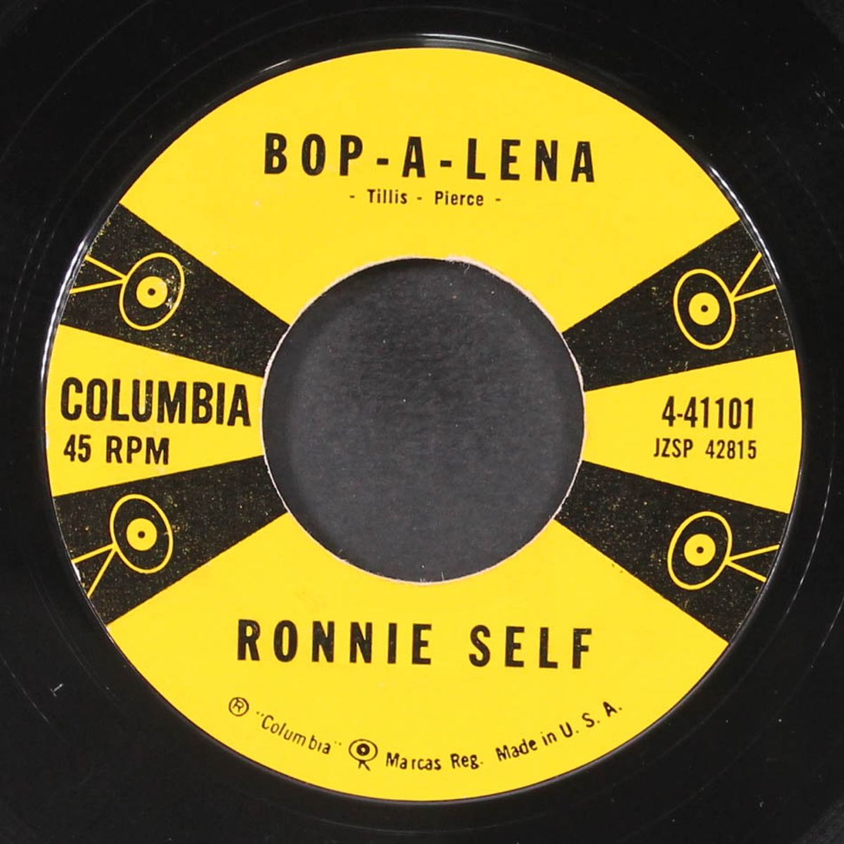 bop-a-lena / i ain't goin' nowhere by RONNIE SELF