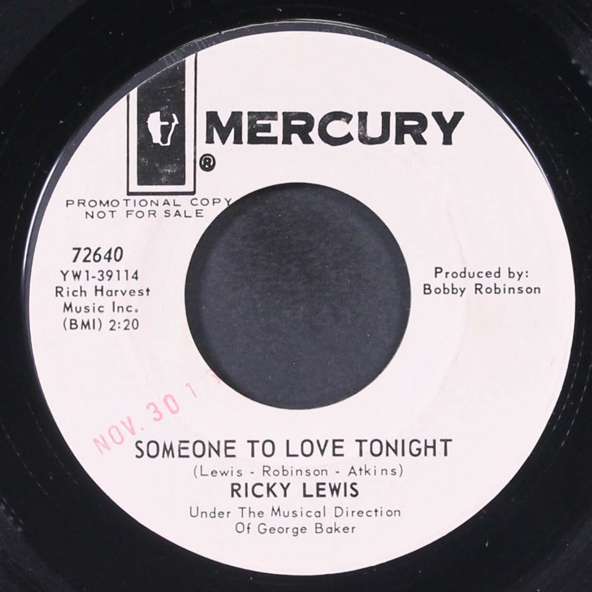 someone to love tonight / dance all night by RICKY LEWIS