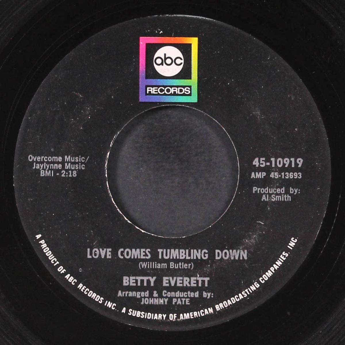 love comes tumbling down by BETTY EVERETT