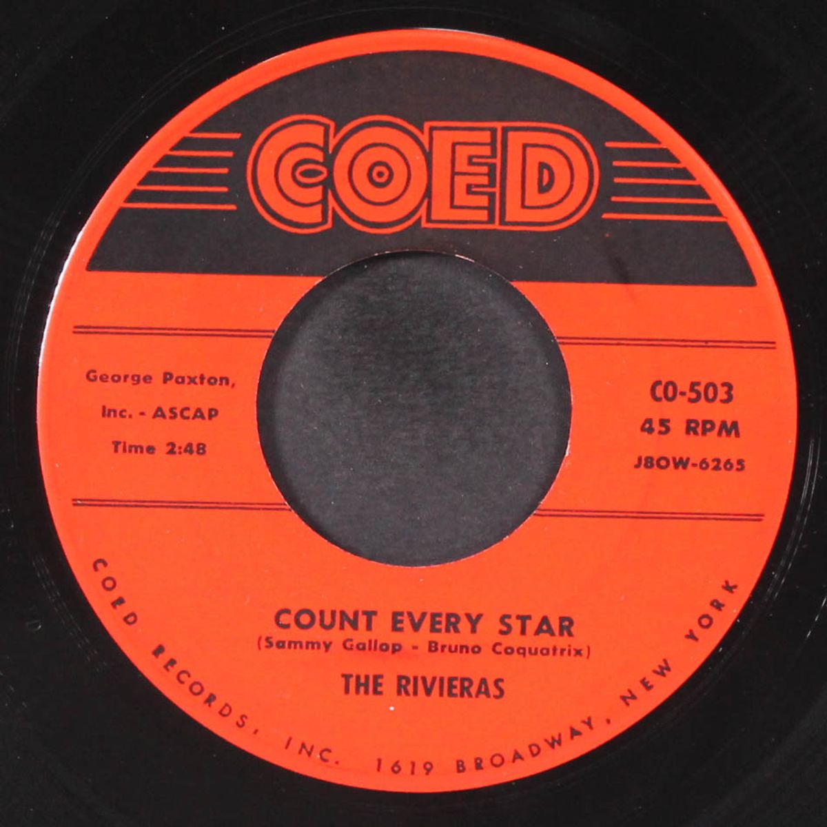 count every star / true love is hard to find by RIVIERAS