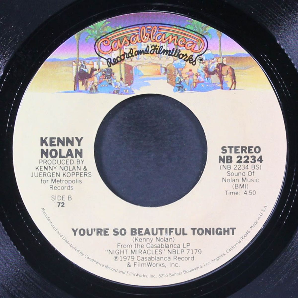 us and love / you're so beautiful tonight by KENNY NOLAN
