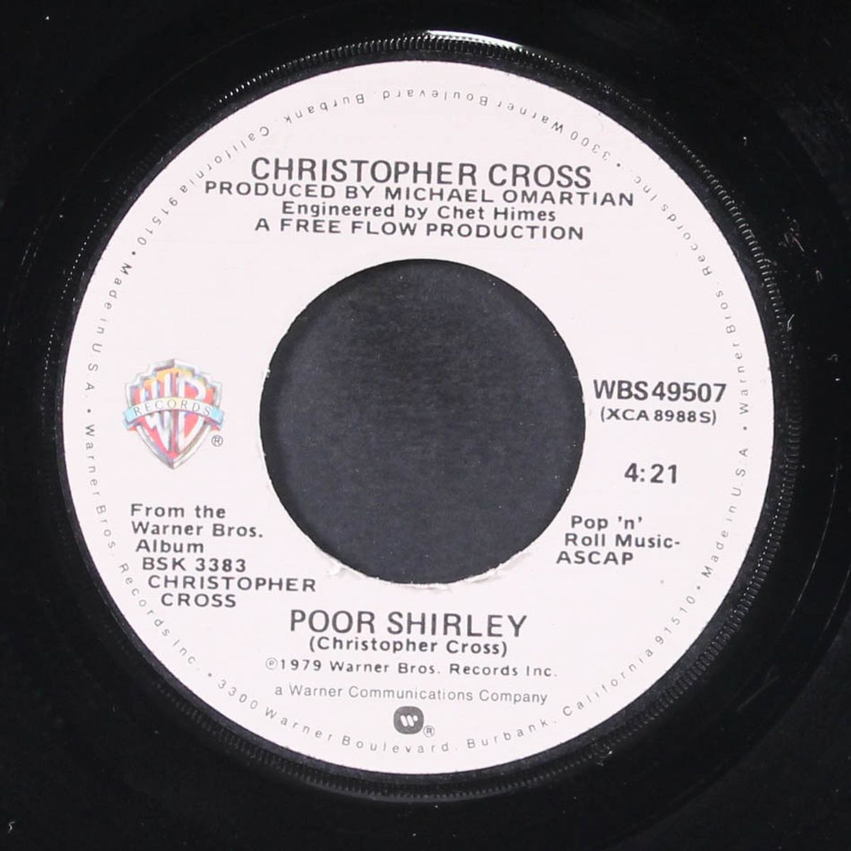 sailing / poor shirley by CHRISTOPHER CROSS