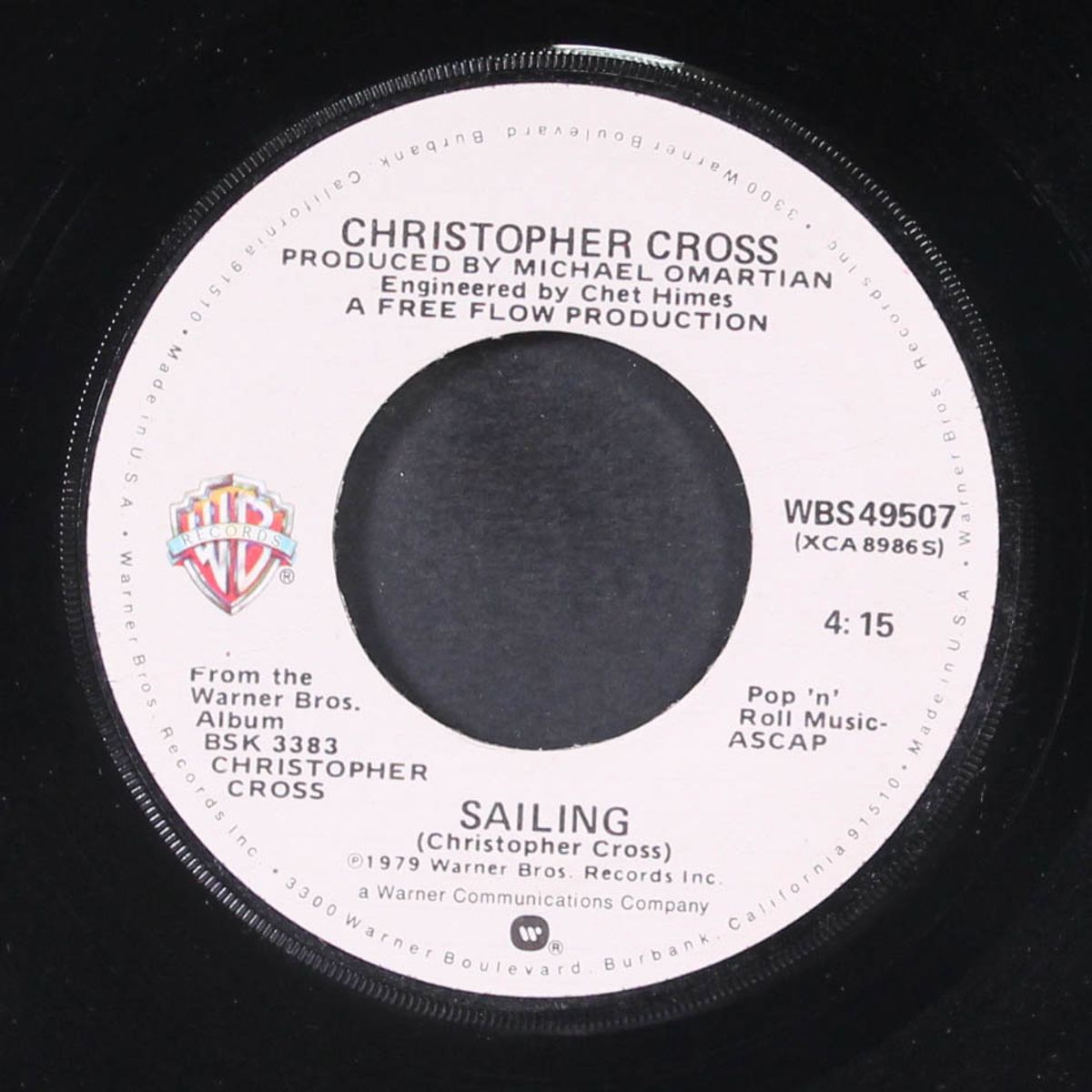 sailing / poor shirley by CHRISTOPHER CROSS
