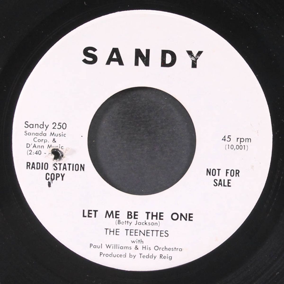 bye bye baby / let me be the one by TEENETTES