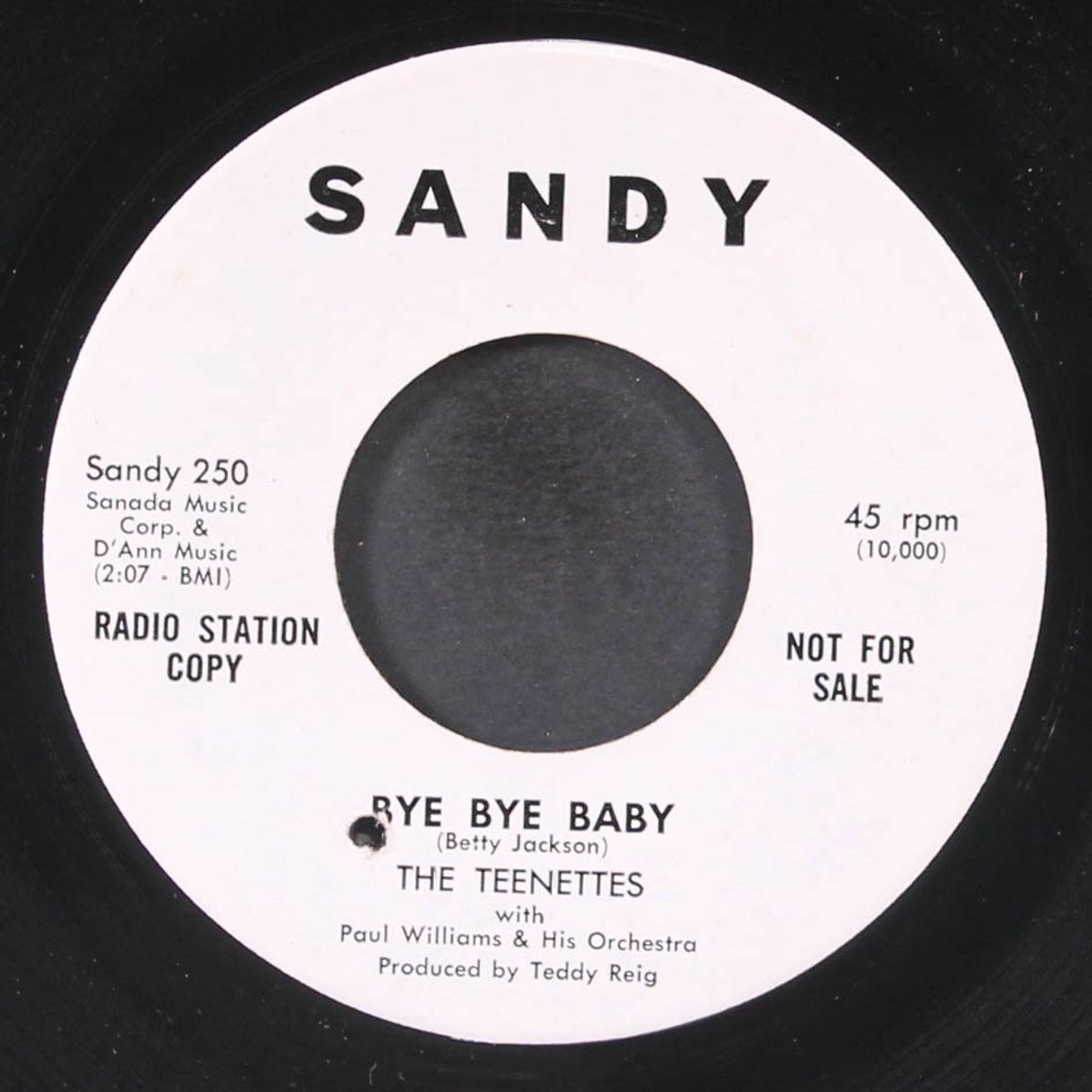 bye bye baby / let me be the one by TEENETTES