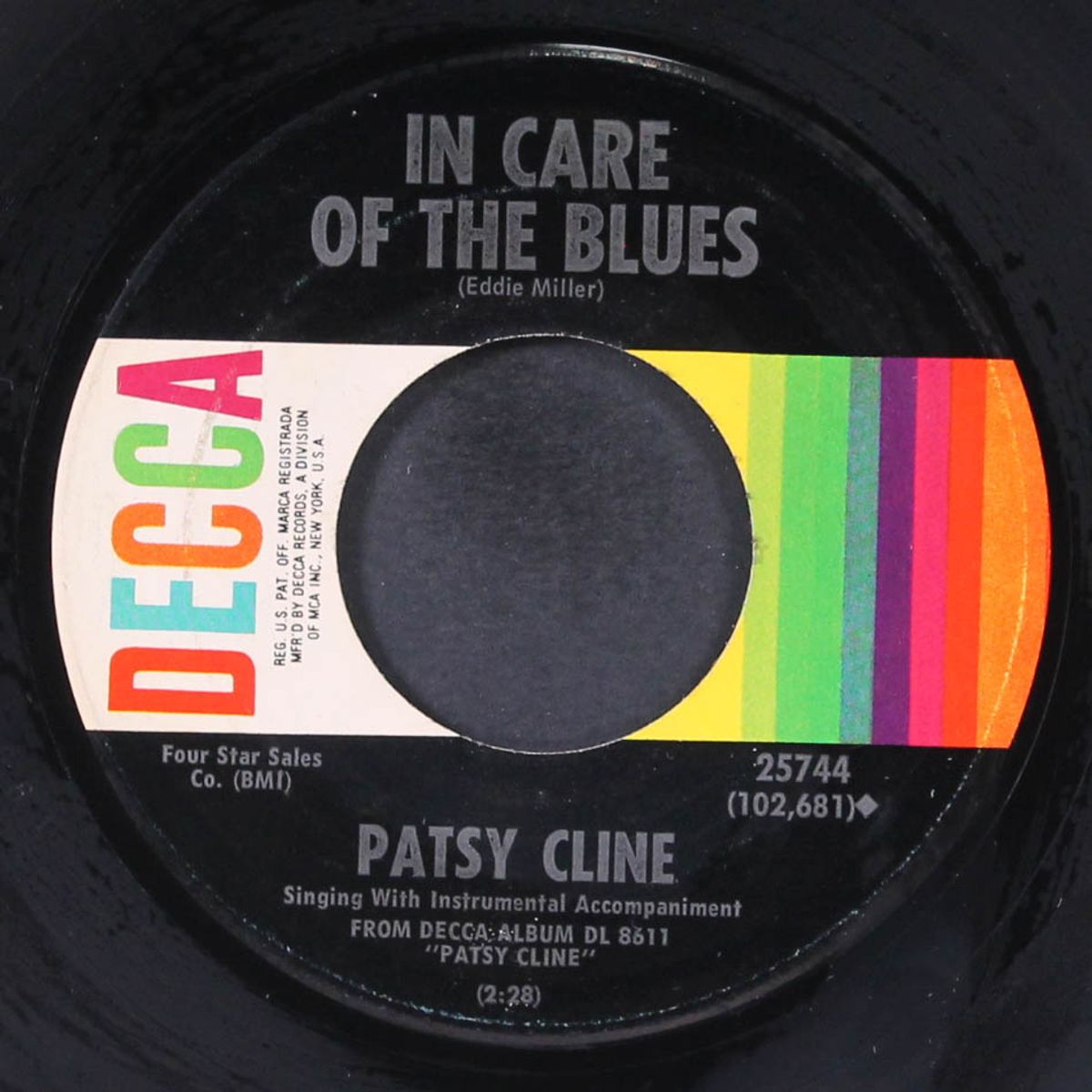anytime / in care of the blues by PATSY CLINE