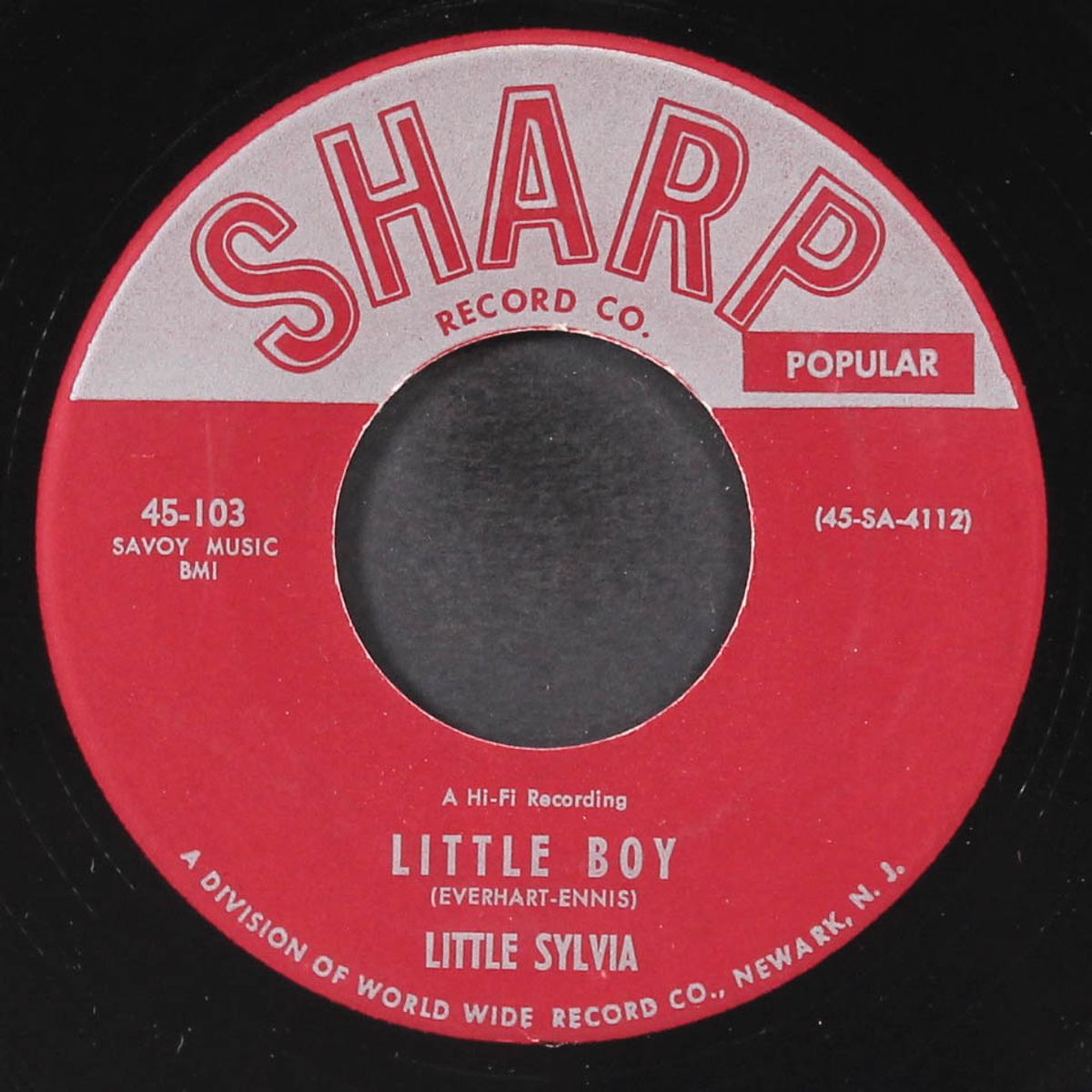 i'll always be in love with you / little boy by RAY-O-VACS / LITTLE SYLVIA
