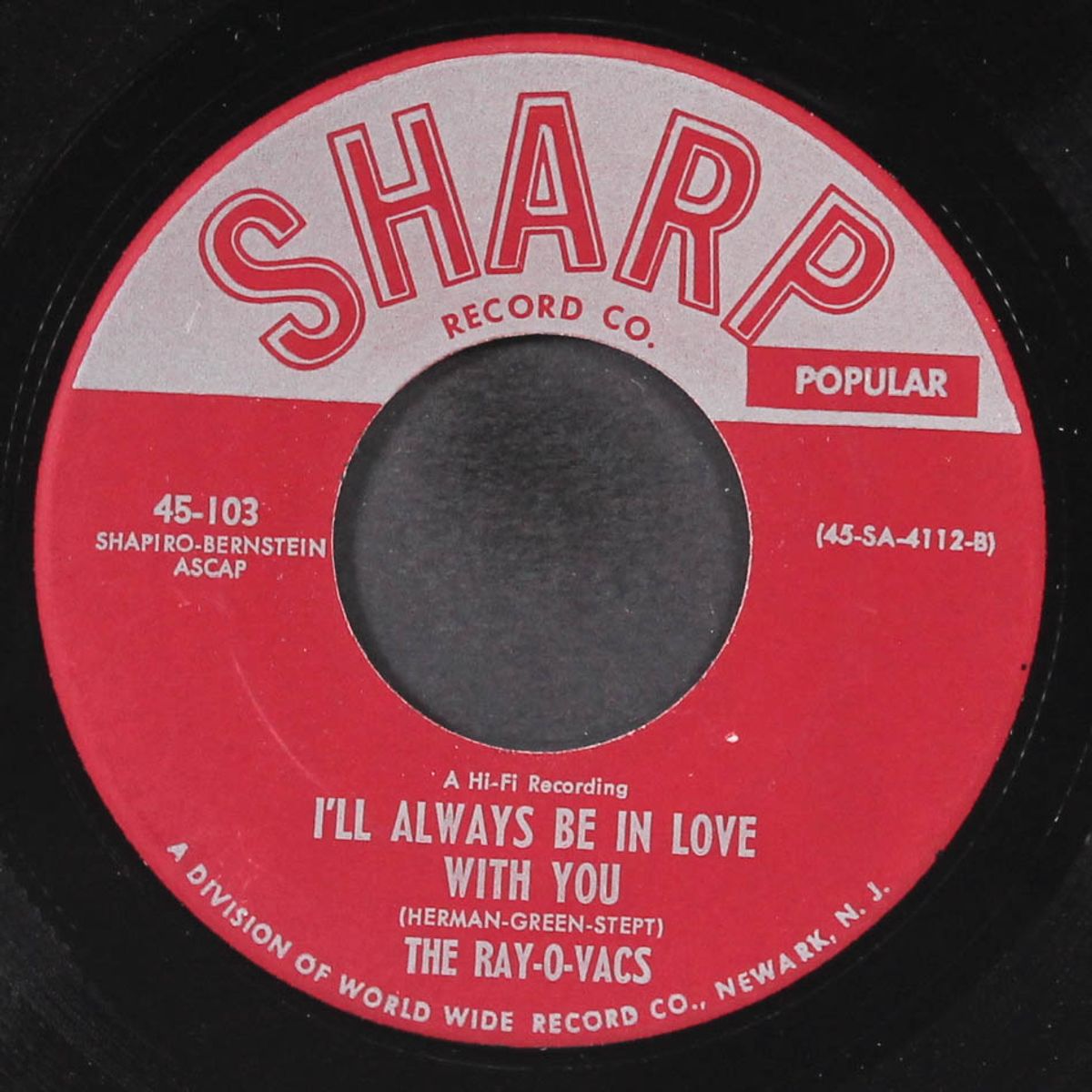 i'll always be in love with you / little boy by RAY-O-VACS / LITTLE SYLVIA