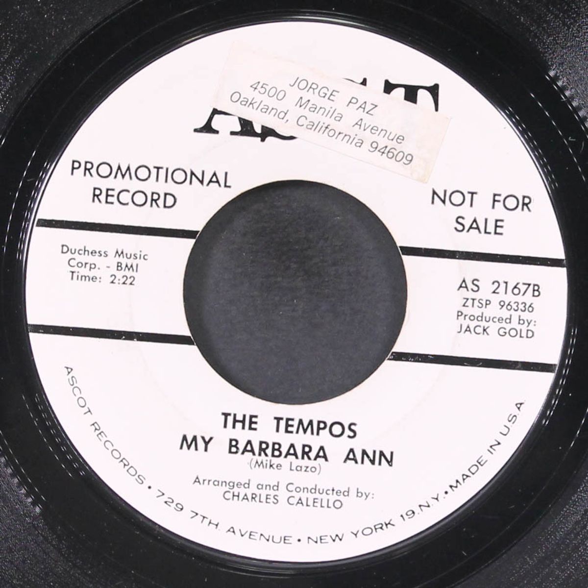 when you loved me / my barbara ann by TEMPOS