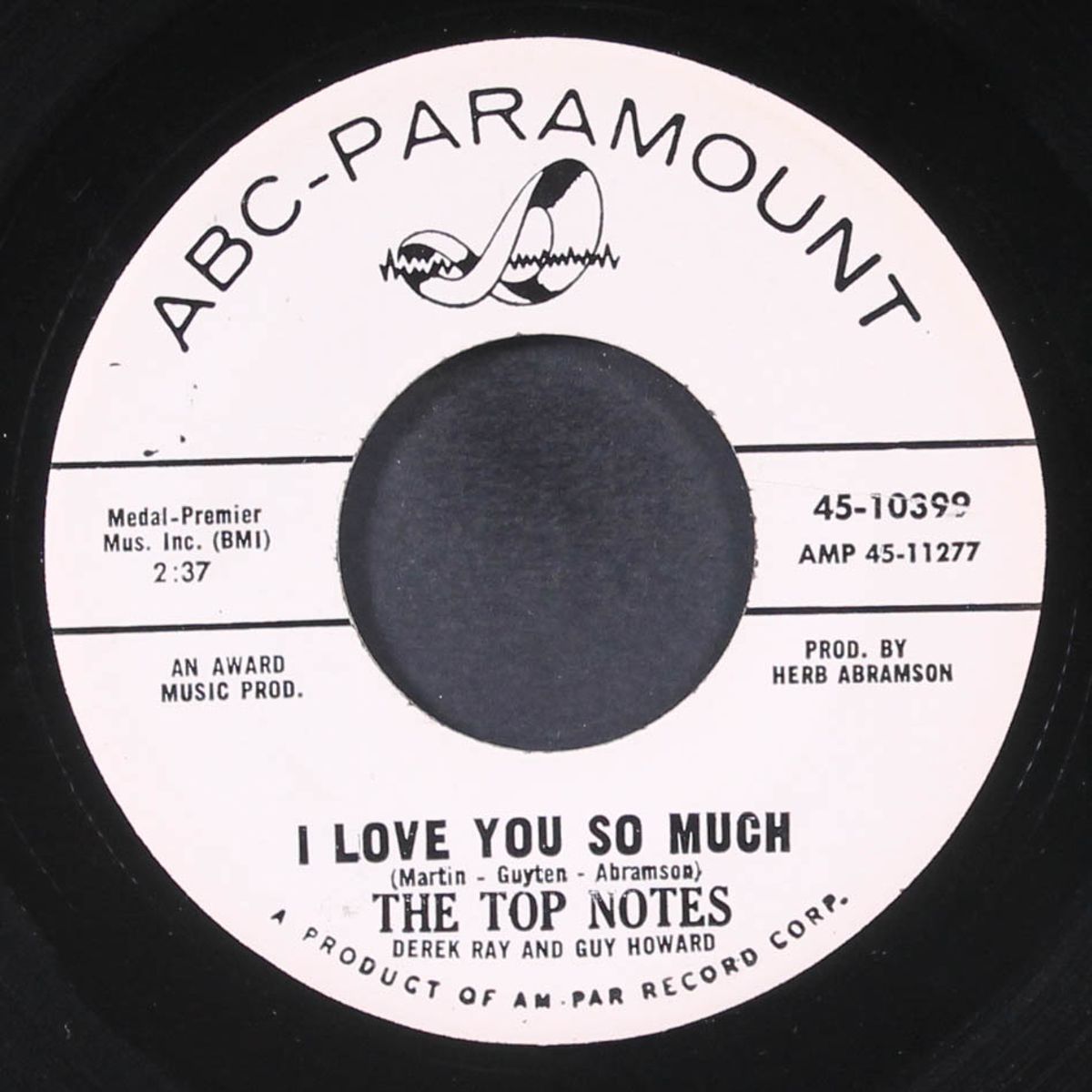 i love you so much / it's all right by TOP NOTES