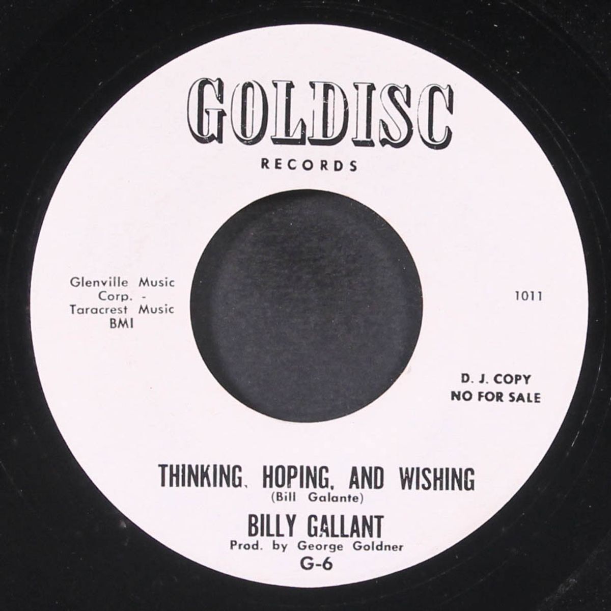 thinking, hoping, and wishing by BILLY GALLANT & GROUP