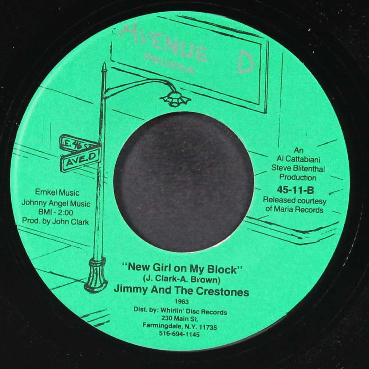 angel maureen / new girl on my block by JIMMY & CRESTONES