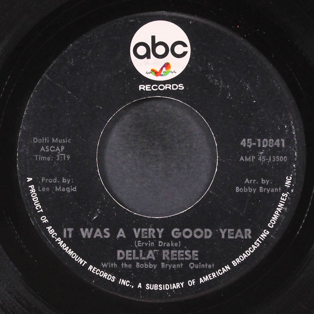 it was a very good year / the solitary woman by DELLA REESE