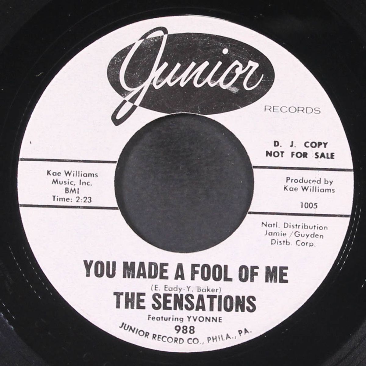 you made a fool of me by SENSATIONS